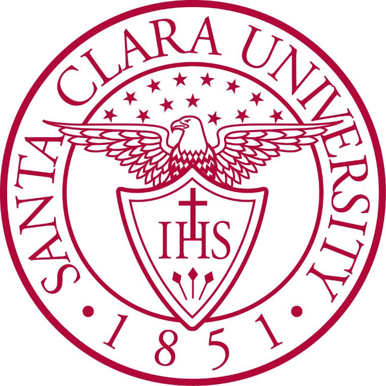 Santa Clara University Logo, established 1851.
