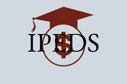 IPEDS Financial Aid icon with dollar symbol and graduation cap.
