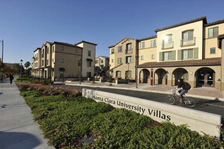 Exterior view of the University Villas.