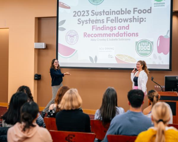 Food Systems Fellows present their work at the 2024 symposium