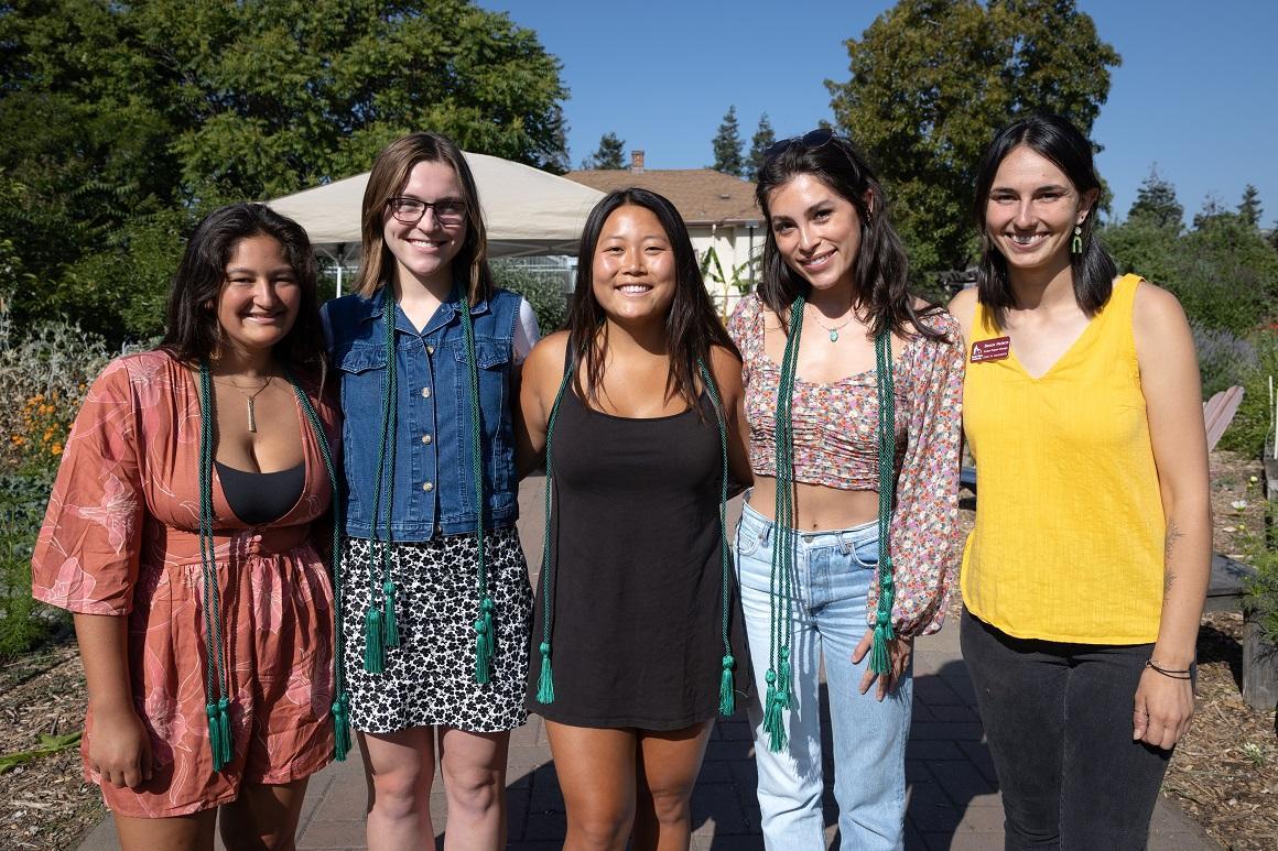 Forge Garden Apprentices and Becca Nelson at Sustainability Celebration