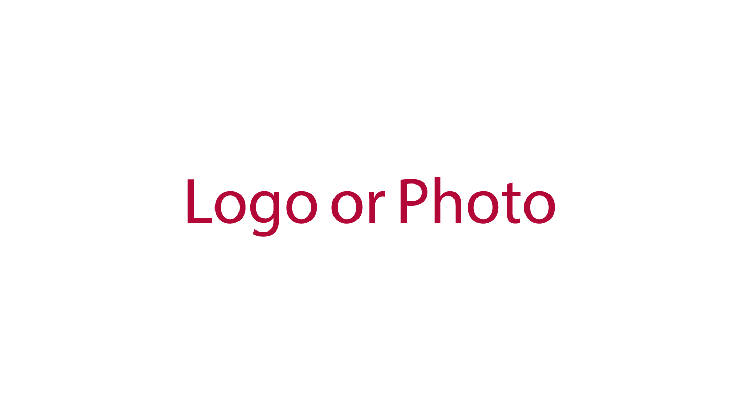 Logo or photo