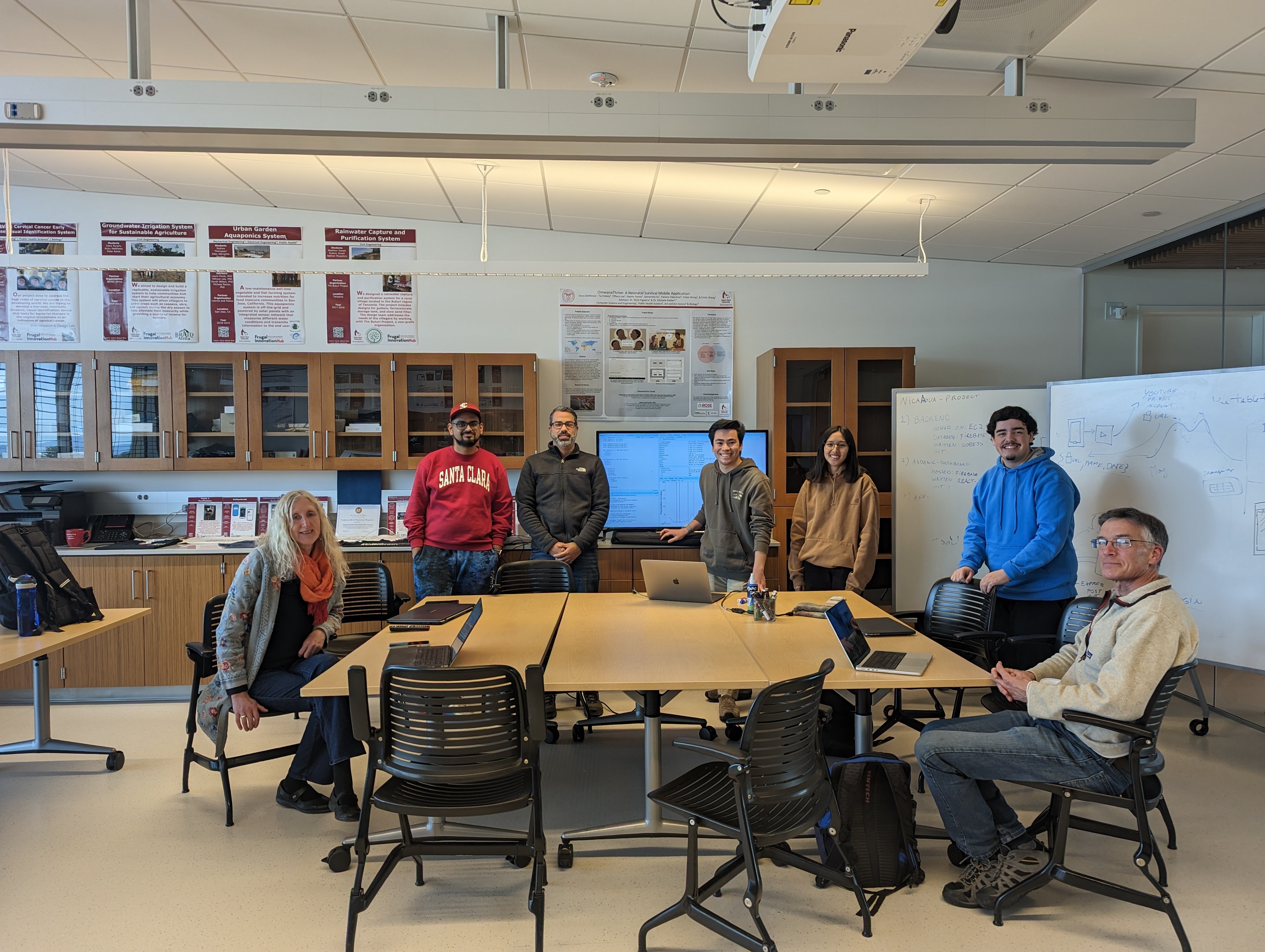 A photo the NicaAgua Team image link to story