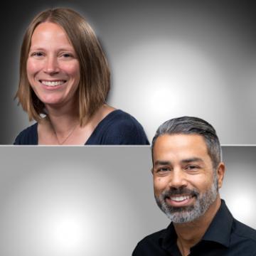 A photo of Jes and Allan SQ