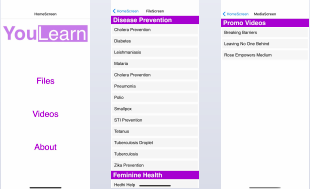 YouLearn mobile application