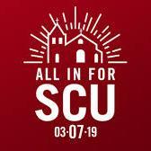 All in for SCU logo