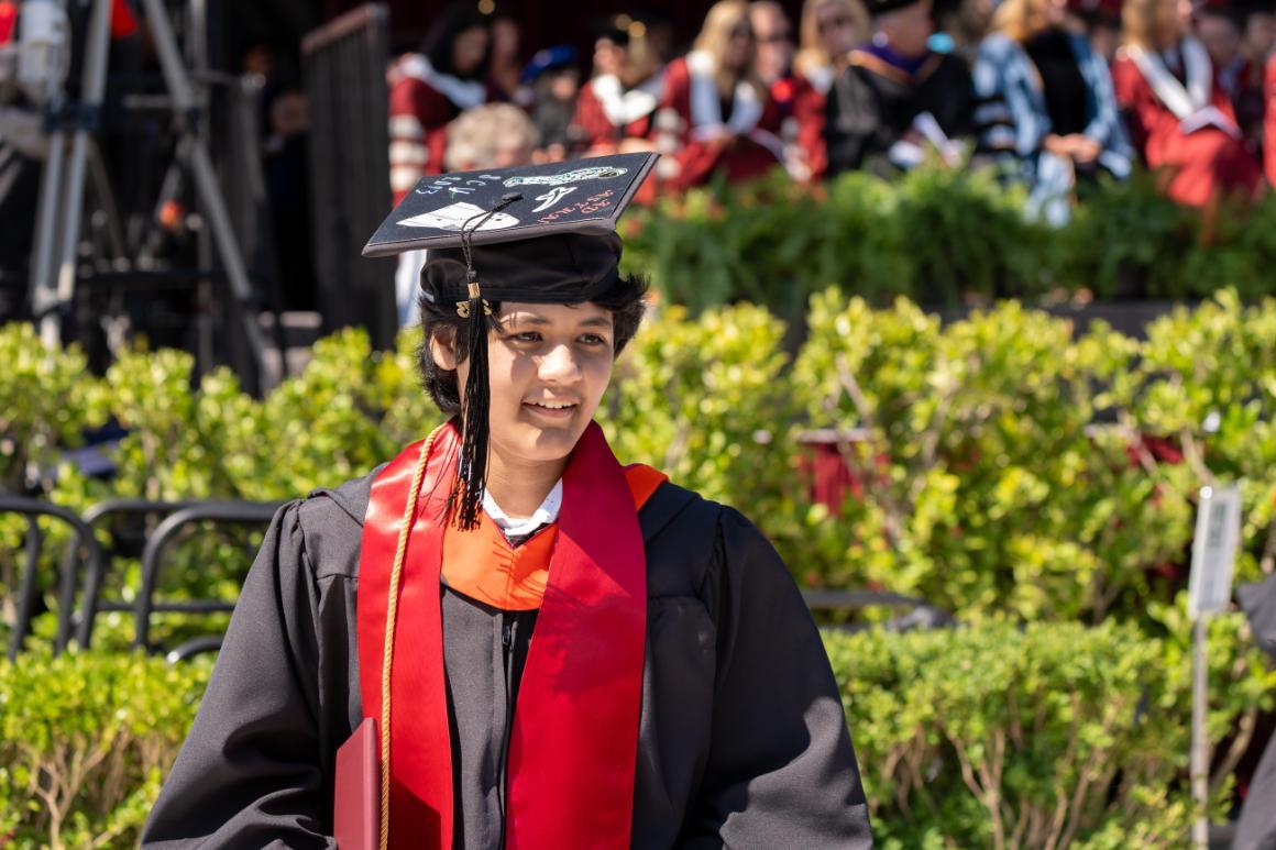 Kairan Quazi Undergraduate Commencement image link to story