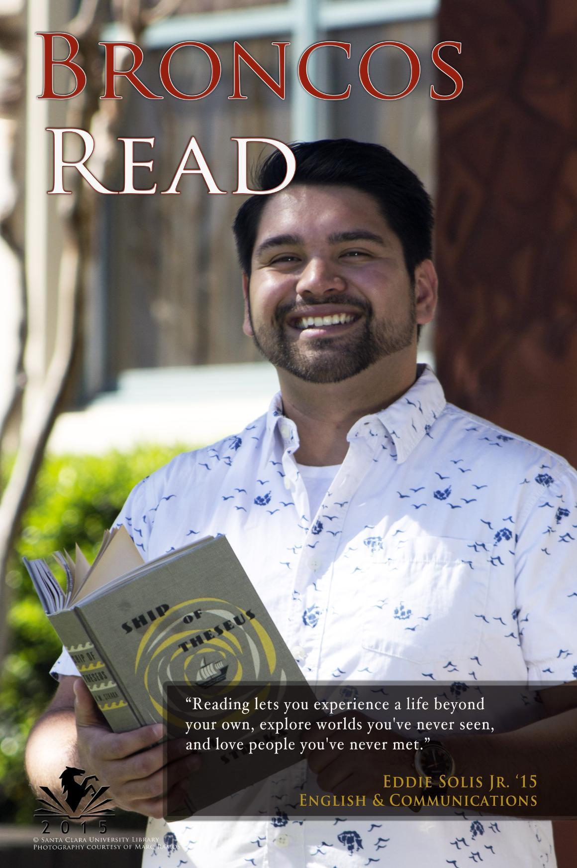 2015 Broncos Read Student Honoree - Eddie Solis Jr.